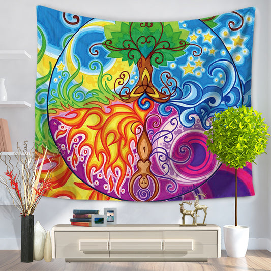 Tree Of Life CL180920MDT Decorative Wall Hanging Tapestry