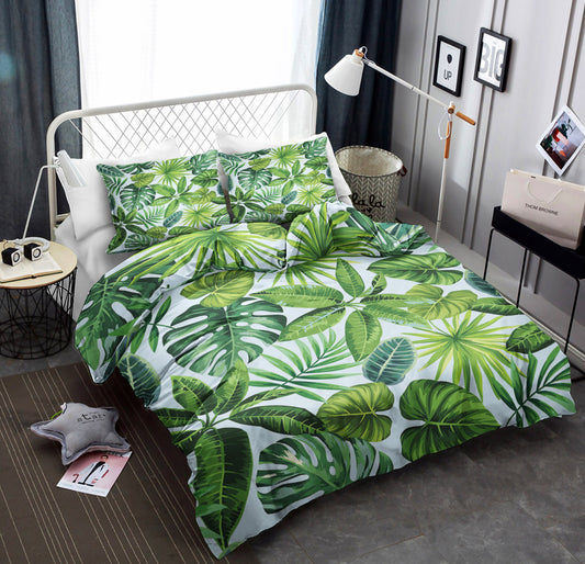 Tropical Flower Pattern Print Design CLA19101531B Bedding Sets