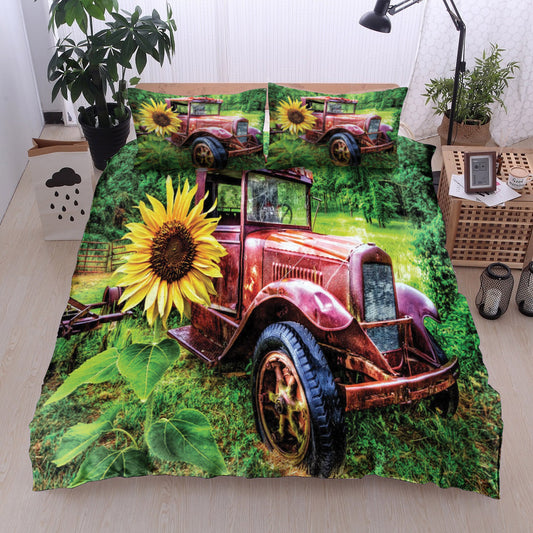 Truck Sunflower Farm BT10100276B Bedding Sets
