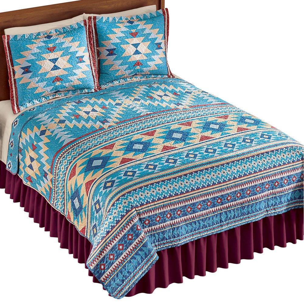 Tucson Southwestern Aztec CLM221027 Quilt Bedding Set