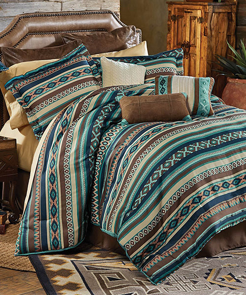 Turquoise Southwestern CLM0210236B Bedding Sets