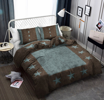 Turquoise Texas Star Western Rustic CLM2110554B Bedding Sets