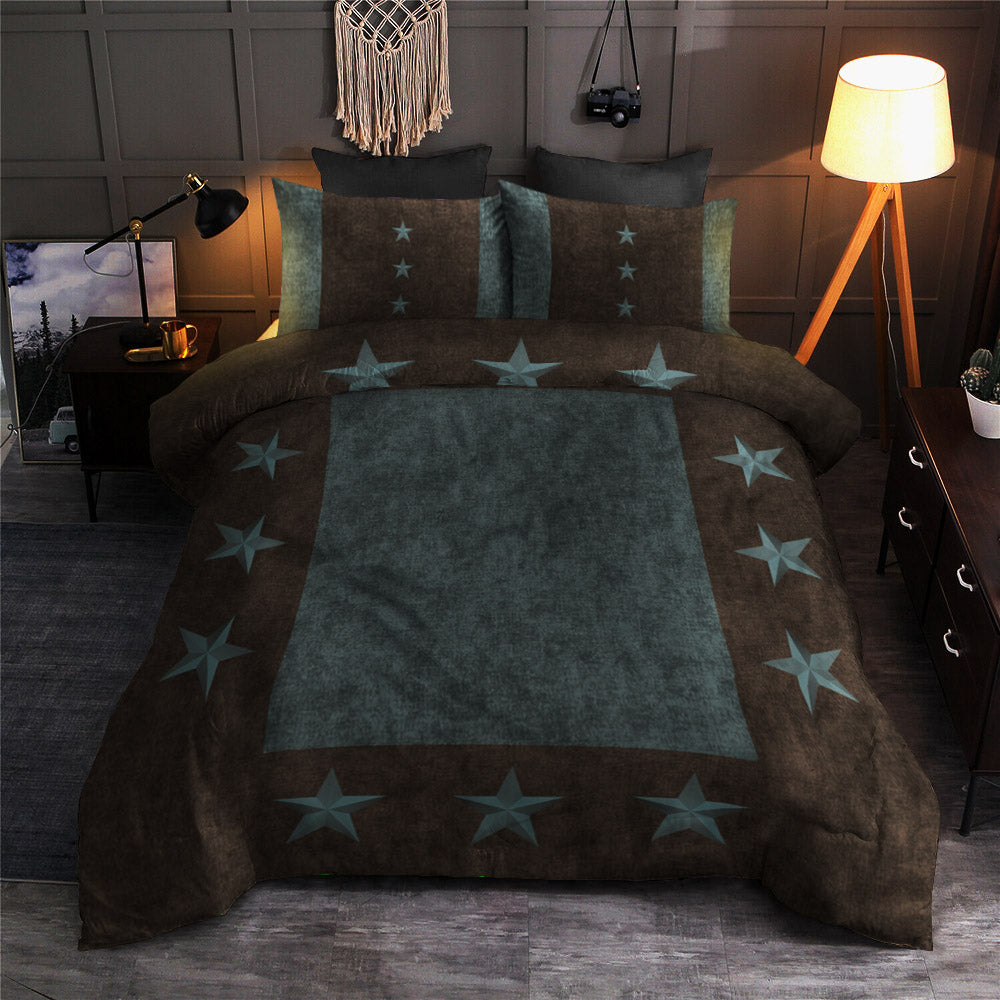 Turquoise Texas Star Western Rustic CLM2110554B Bedding Sets