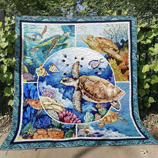 Turtle CG120734 Quilt Blanket