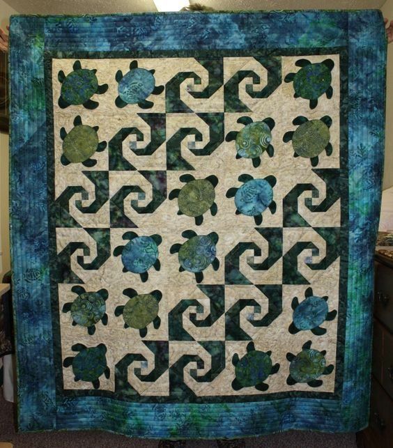 Turtle CL070624 Quilt Blanket