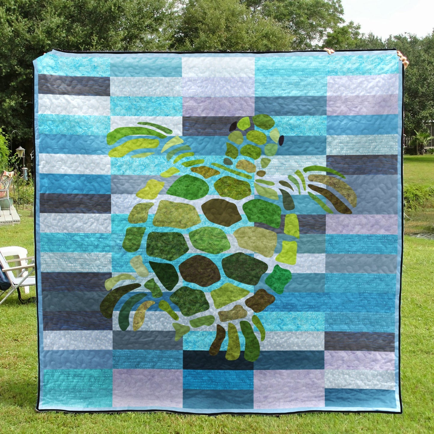 Turtle CLM170646 Quilt Blanket