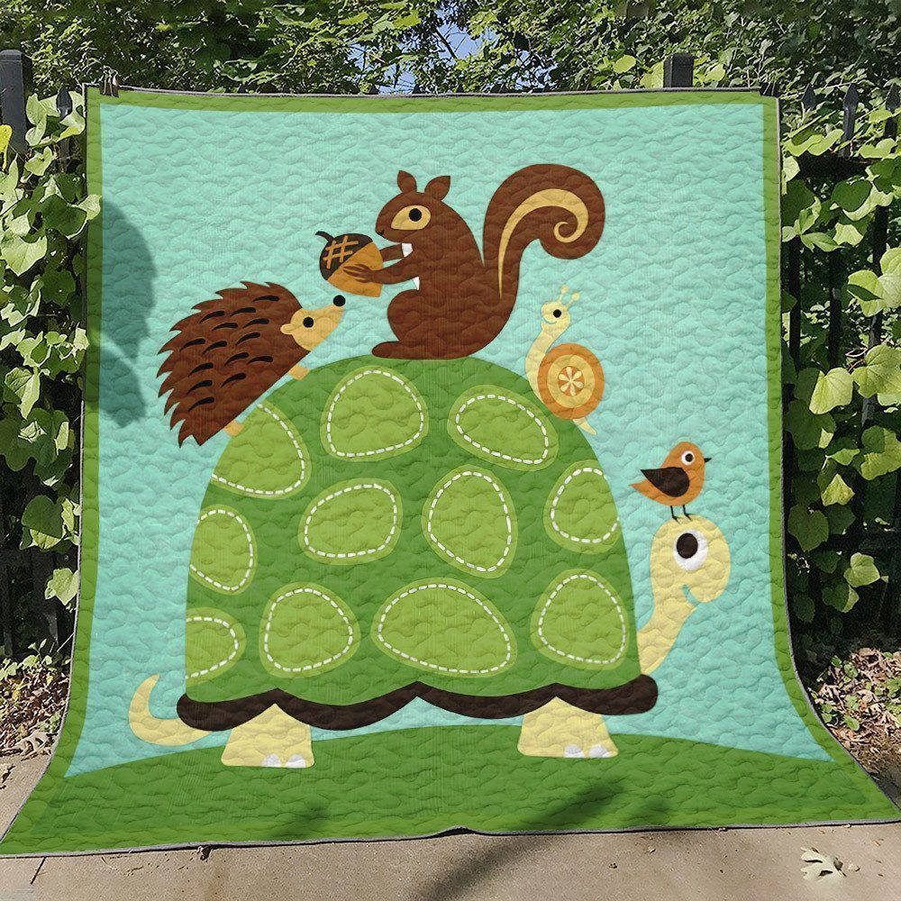 Turtle HM120736 Quilt Blanket