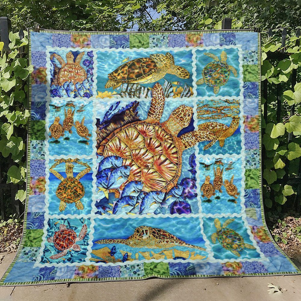 Turtle HM180714 Quilt Blanket