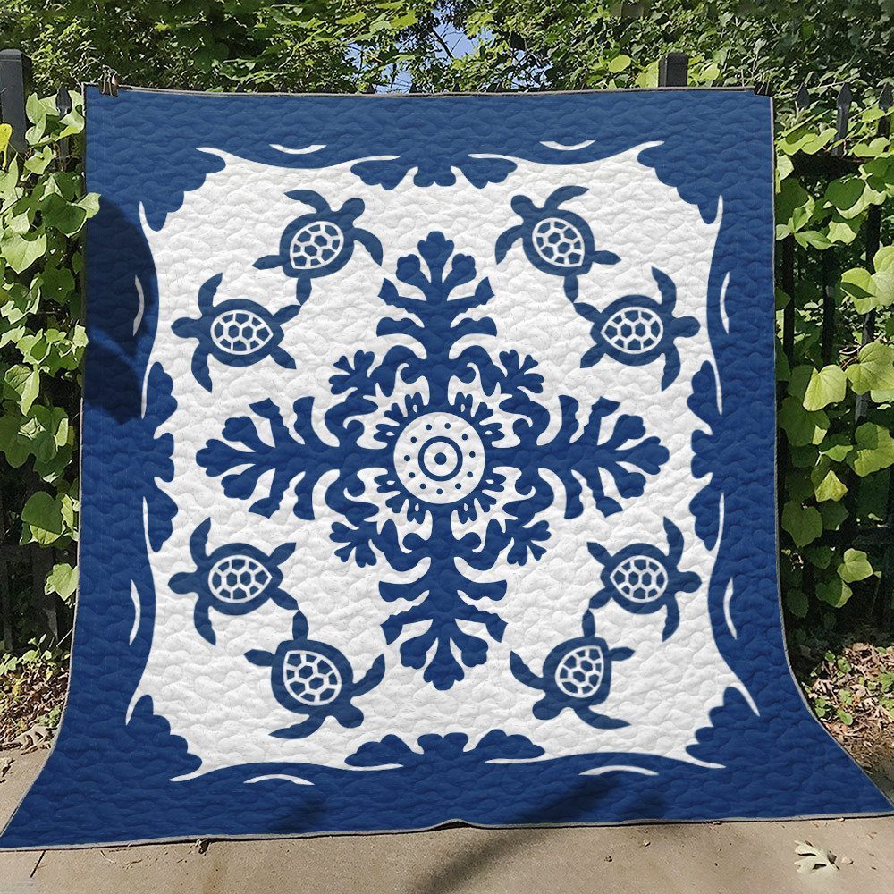 Turtle HN120739 Quilt Blanket