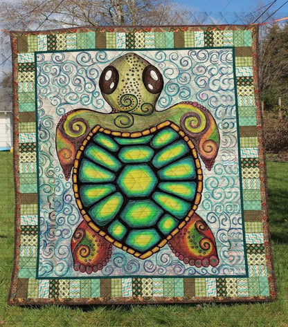 Turtle LI190702A TBG Quilt Blanket