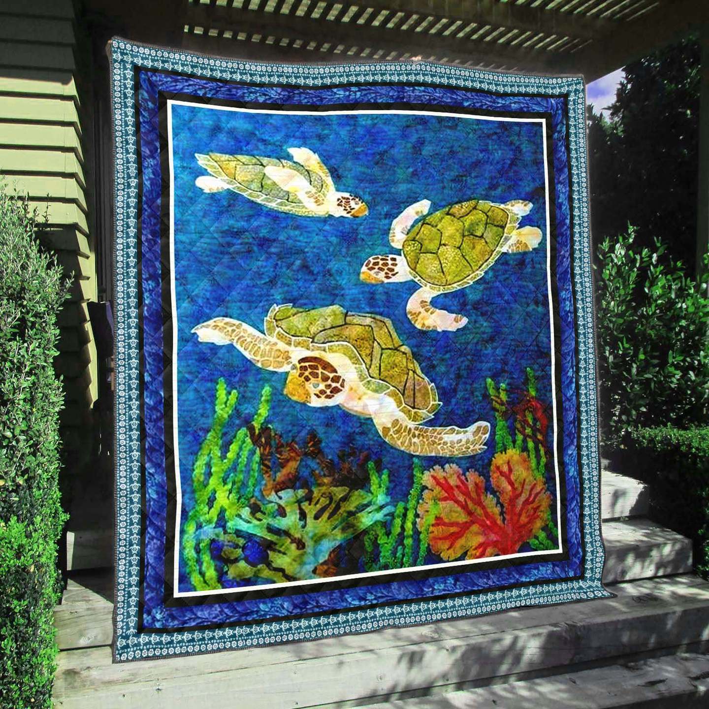 Turtle NA080705B TBG Quilt Blanket