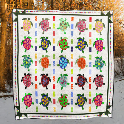 Turtle NA160702B TBG Quilt Blanket