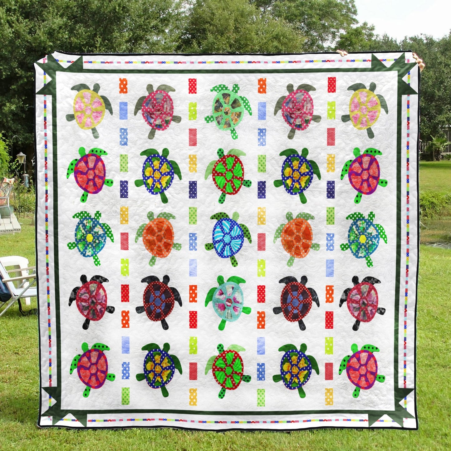 Turtle NA160702B TBG Quilt Blanket