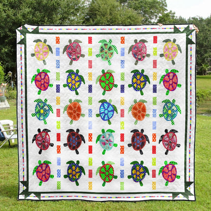 Turtle NA160702B TBG Quilt Blanket