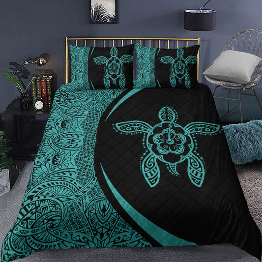 Turtle Quilt Bedding Set TL220908