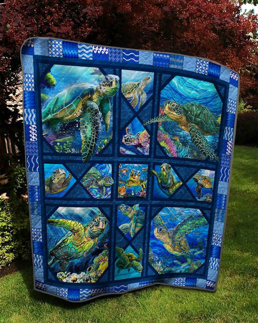 Turtle Quilt Blanket TM271010