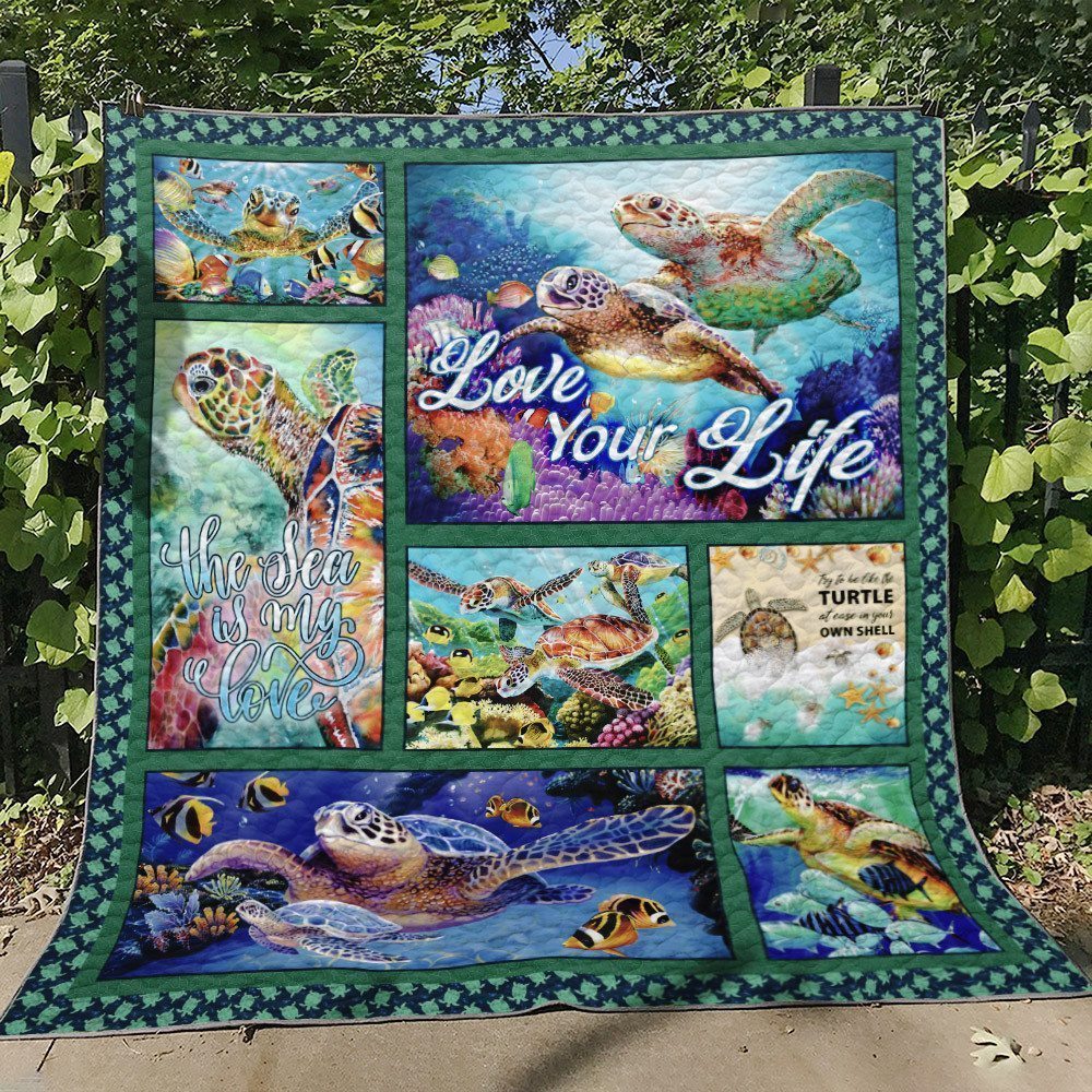 Turtle TL120741 Quilt Blanket