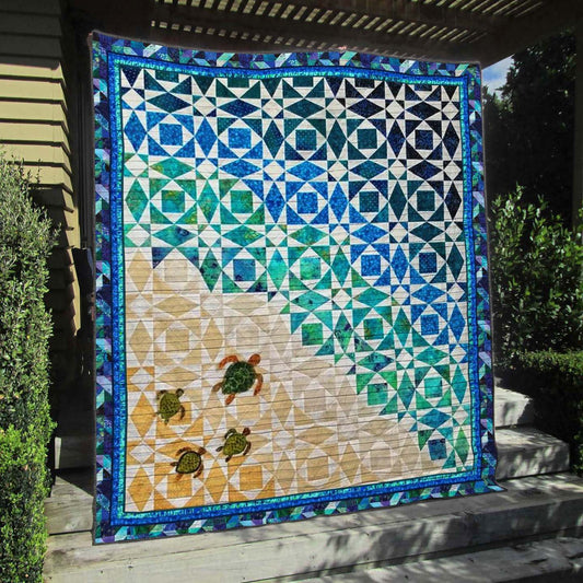 Turtle TU290701C TBG Quilt Blanket