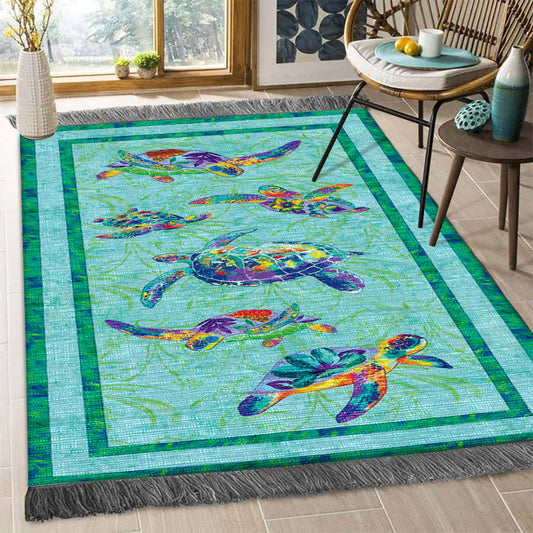 Turtle AA1110167F Decorative Floor-cloth