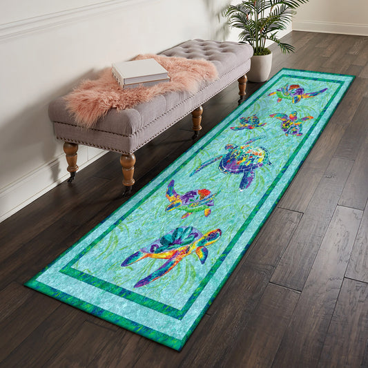 Turtle AA111021N Runner Rug