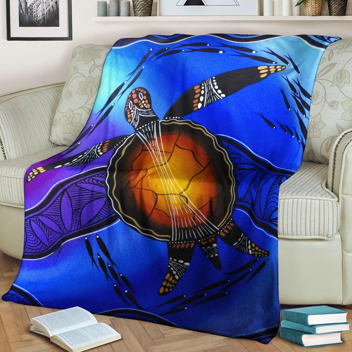 Turtle BL190855F Sherpa Fleece Blanket