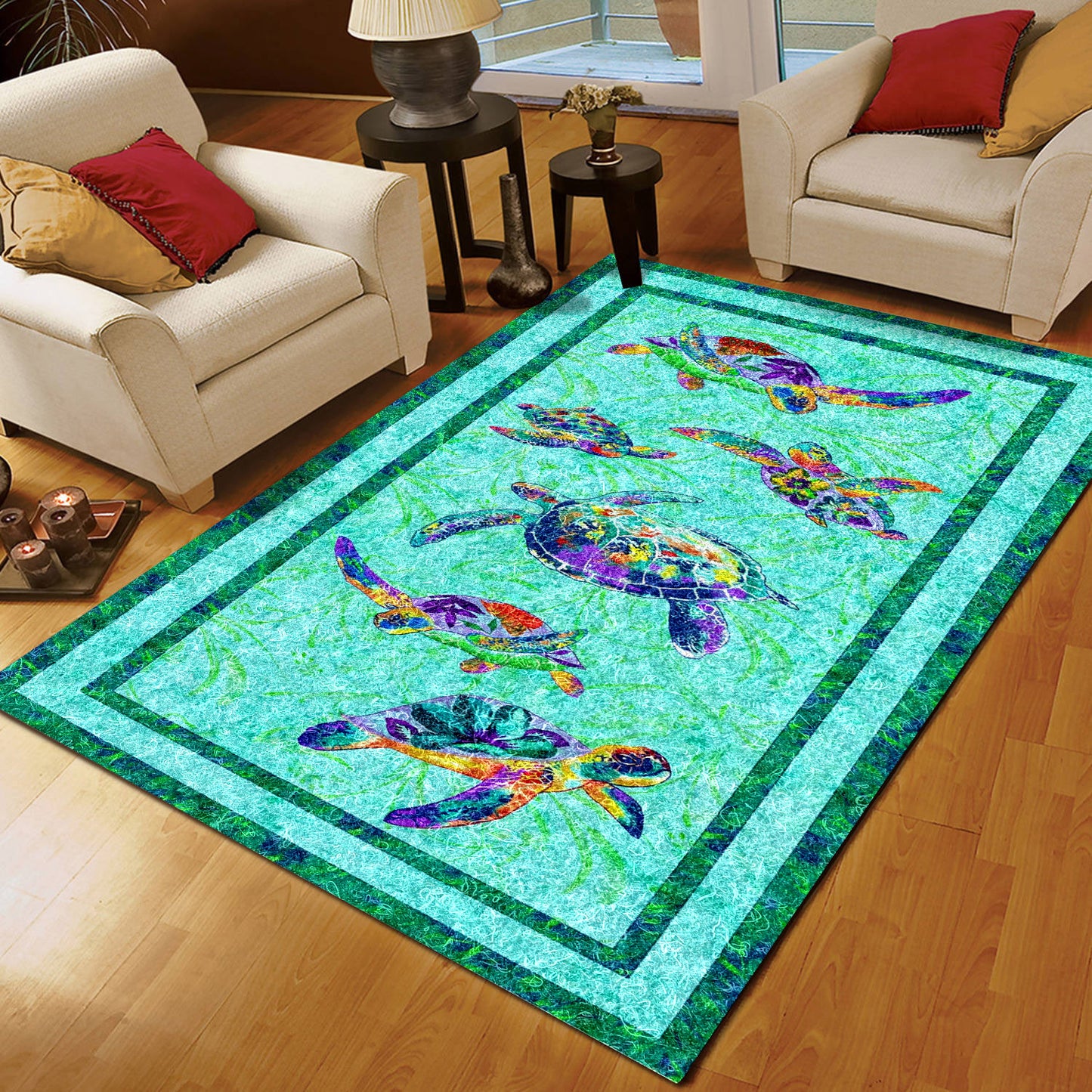 Turtle BT240895R Rug