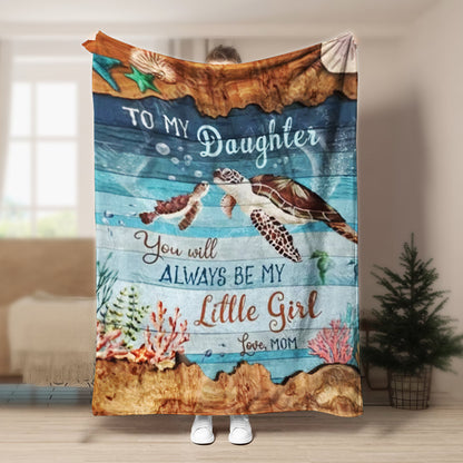 Turtle CL270859MDF Sherpa Fleece Blanket