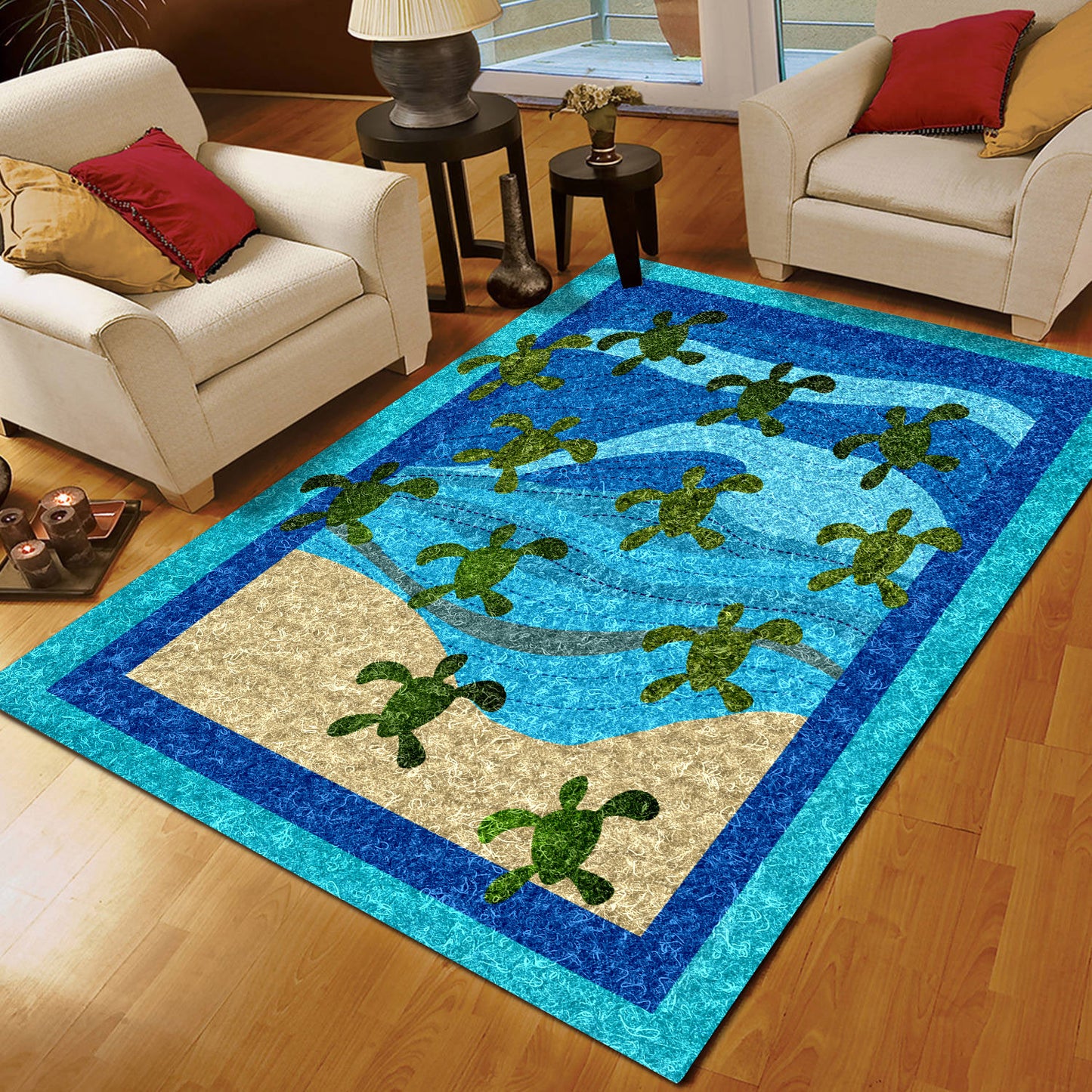 Turtle DD0309128R Rug