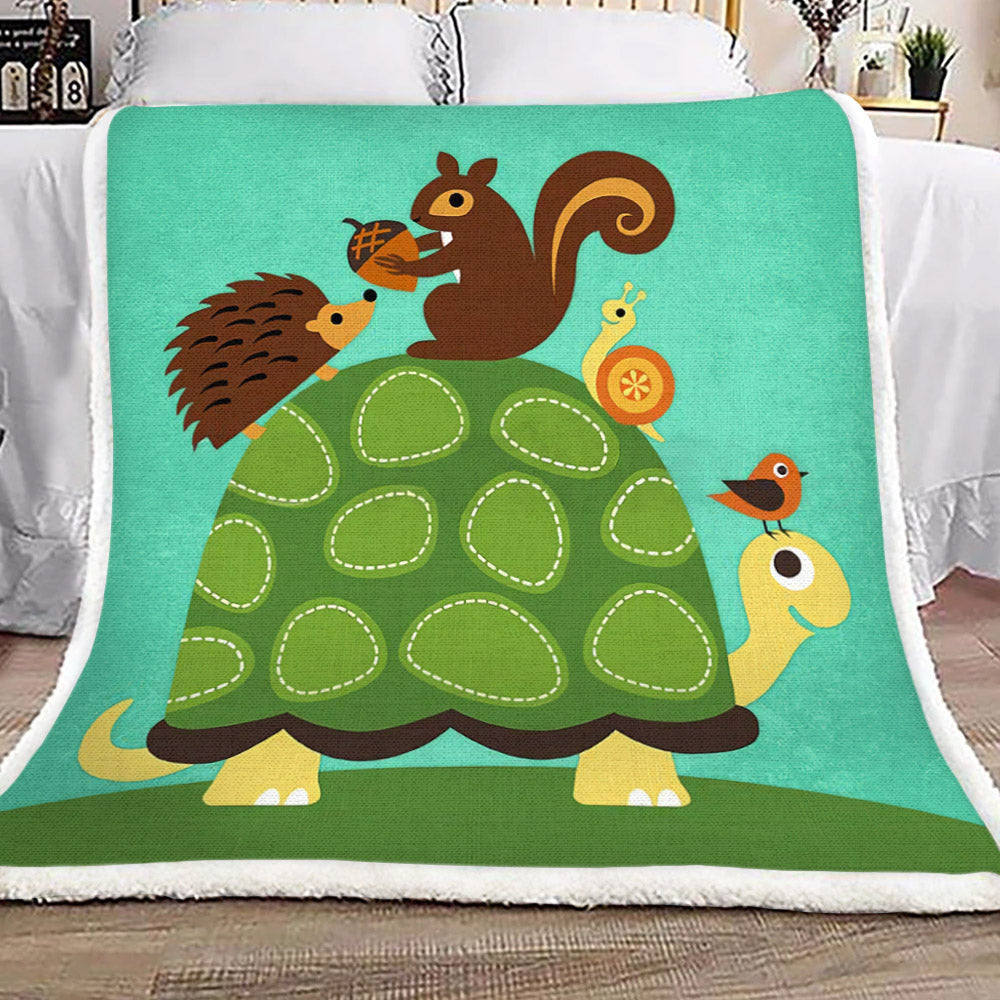 Turtle HM1709234TT Sherpa Fleece Blanket