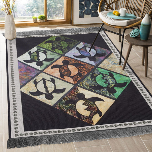 Turtle HN0210264O Decorative Floor-cloth