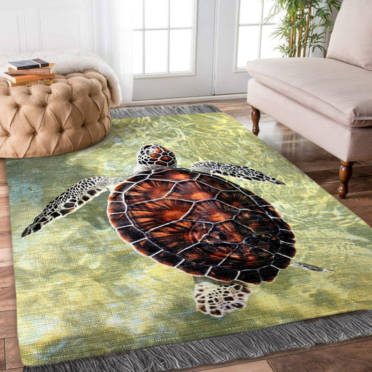 Turtle ML270855O Decorative Floor-cloth