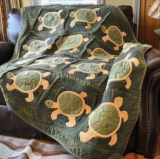 Turtle TAI080324029 Quilt Blanket