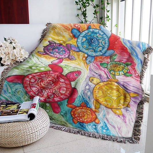 Turtle TN1610179S Throw Blankets For Sofa