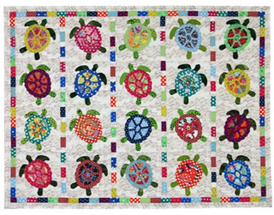 Turtles CLA0411903Q Quilt Blanket