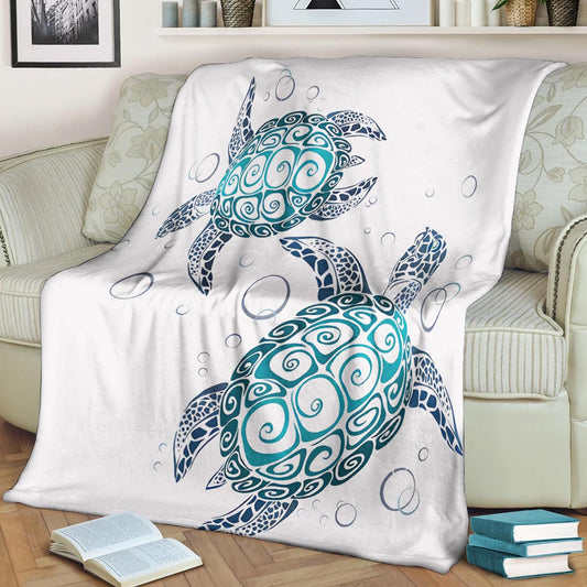 Turtles CLA21100237F Sherpa Fleece Blanket