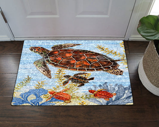 Turtles Sea HN0611160D Non-slip Door mats