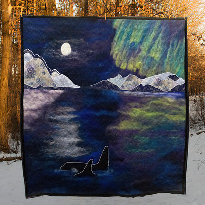 Under The Northern Lights CLA0711766Q Quilt Blanket