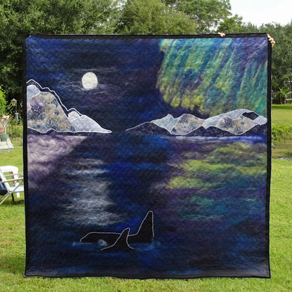 Under The Northern Lights CLA0711766Q Quilt Blanket