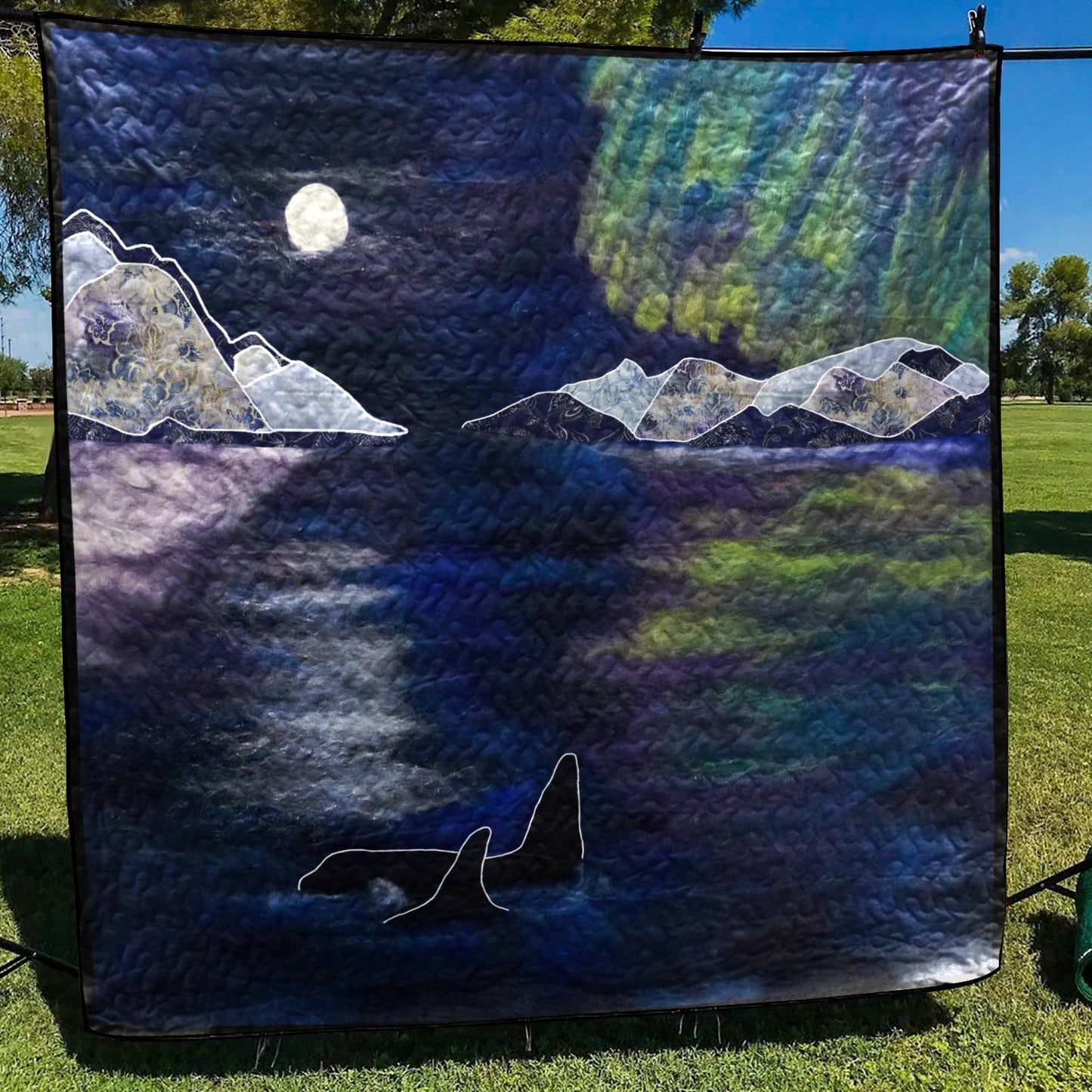 Under The Northern Lights CLA0711766Q Quilt Blanket