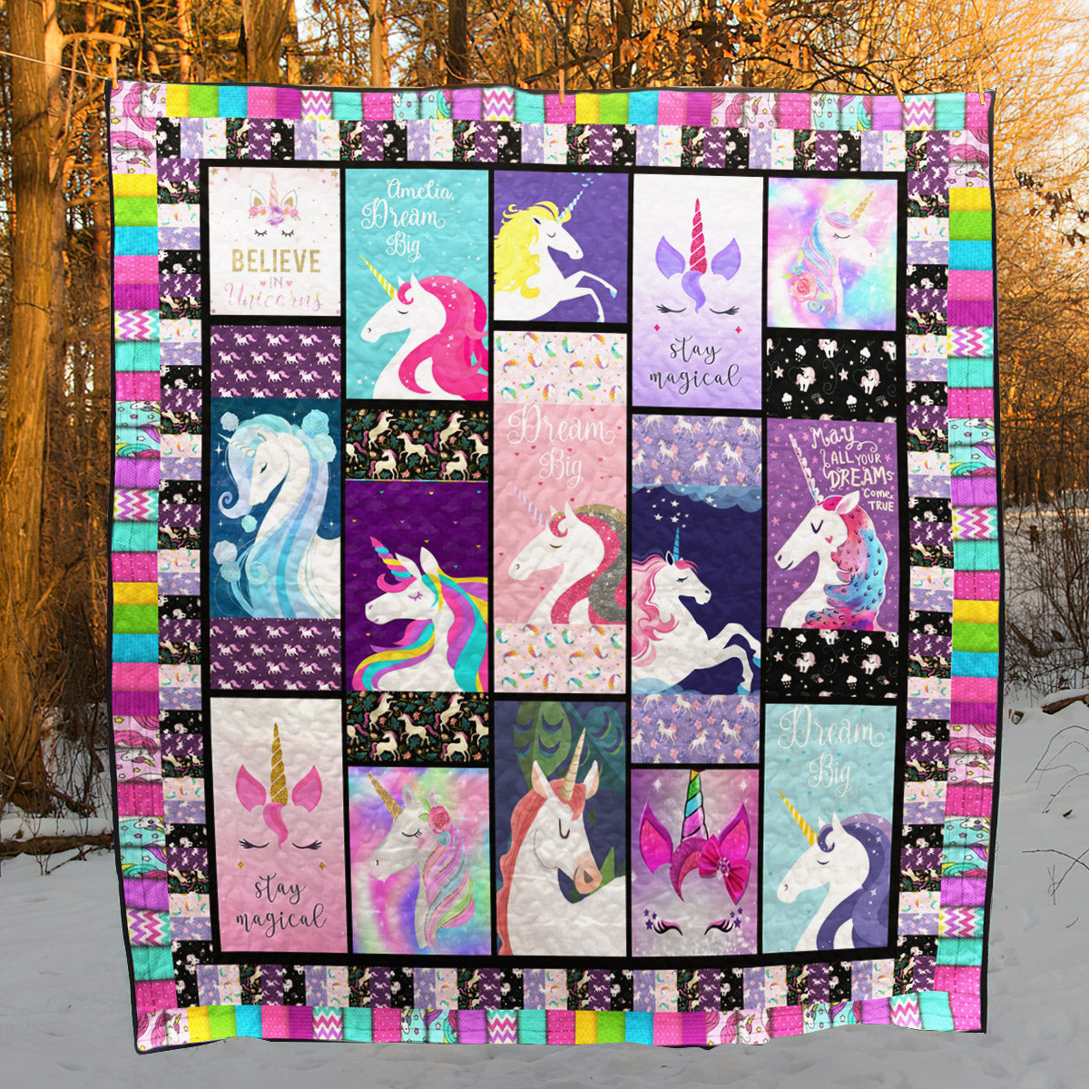 Unicorn TD2809896 Quilt Blanket