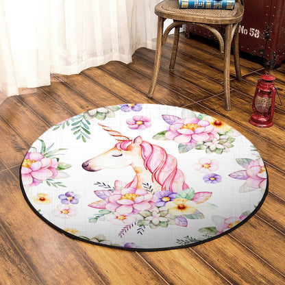 Unicorn CL070822MDC Round Area Rug