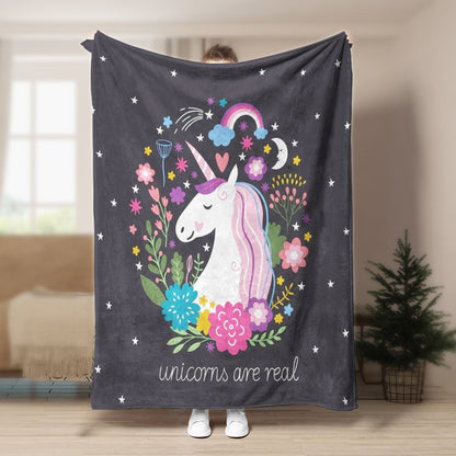 Unicorn CL1208169MD Sherpa Fleece Blanket