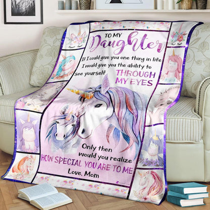 Unicorn CL260891MDF Sherpa Fleece Blanket