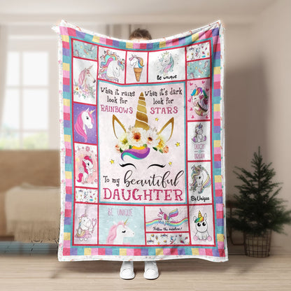 Unicorn CL270861MDF Sherpa Fleece Blanket