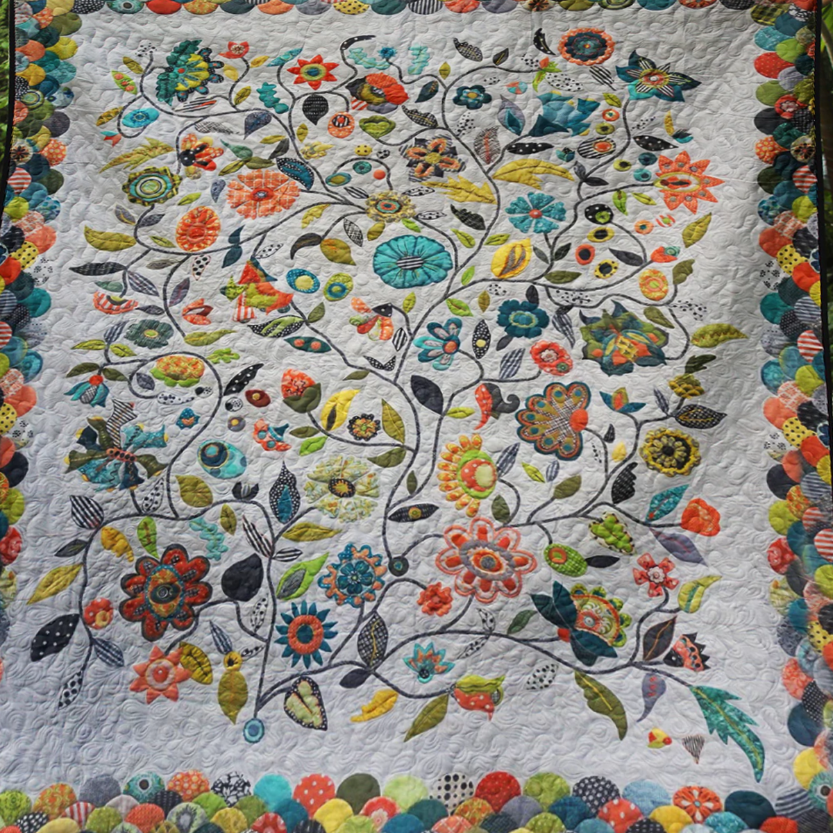 Flower Garden CLA1710261Q Quilt Blanket