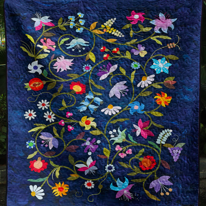 Flower Garden CLA1710243Q Quilt Blanket