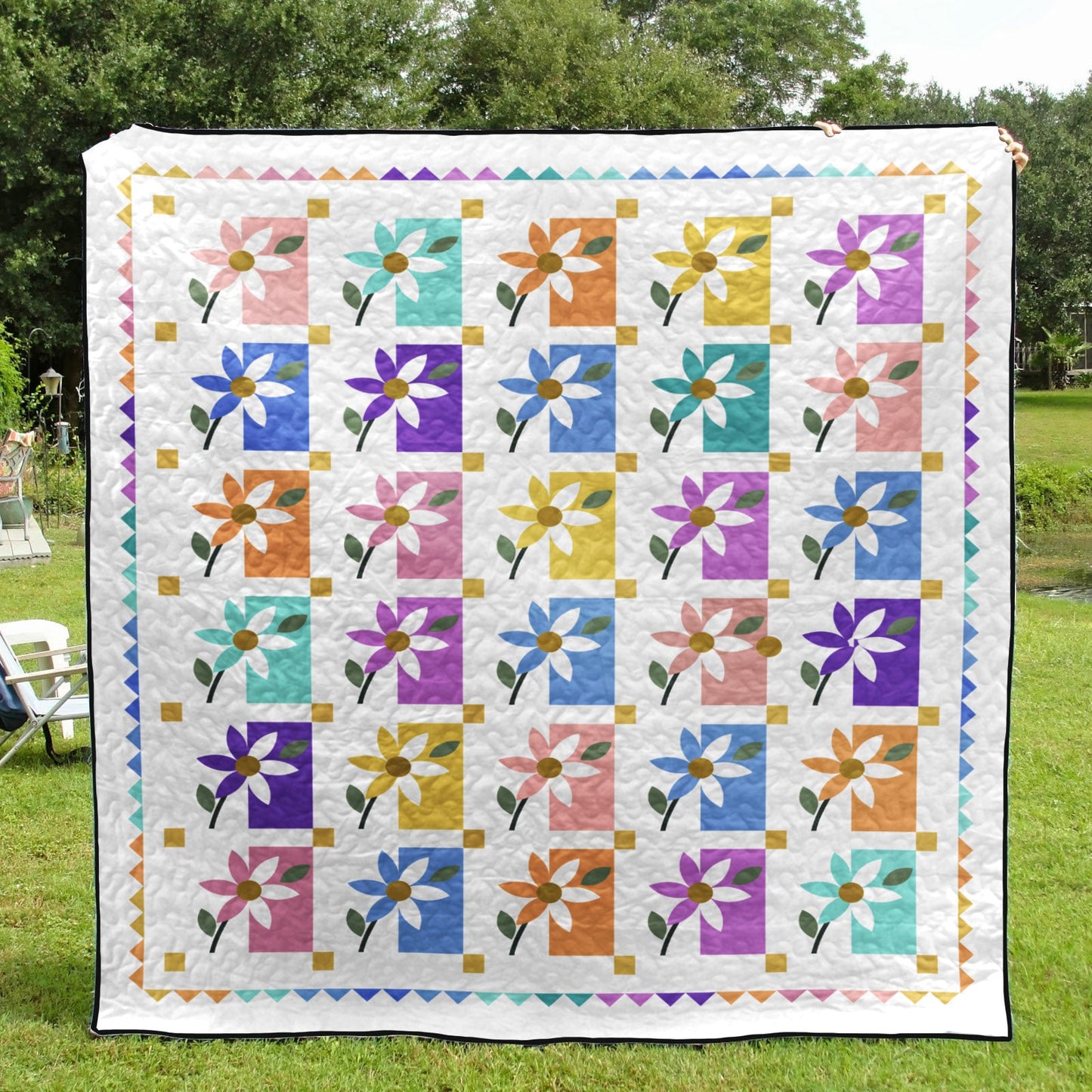 Upsy Daisy CLA1210349Q Quilt Blanket