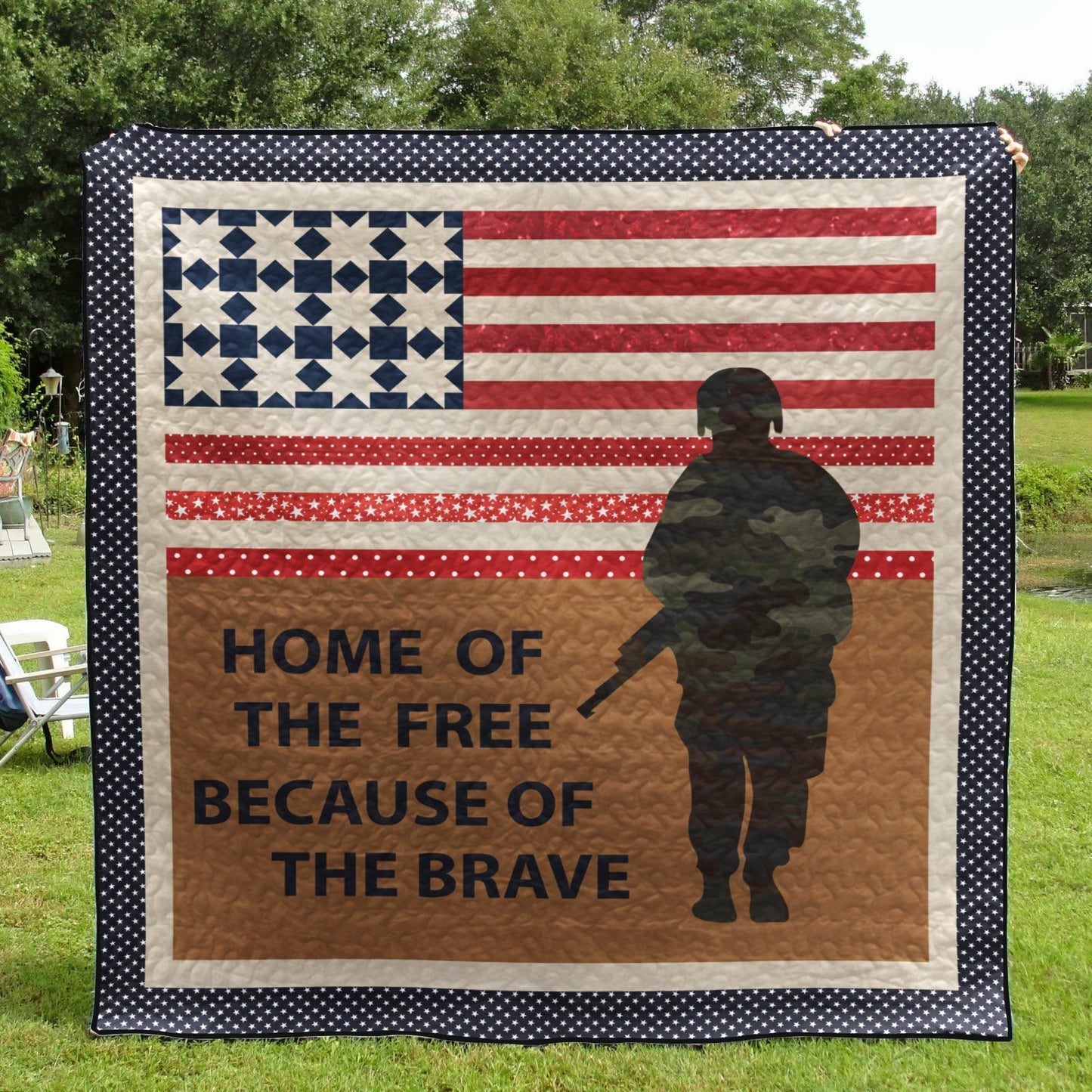 Veteran CLA0710779Q Art Quilt