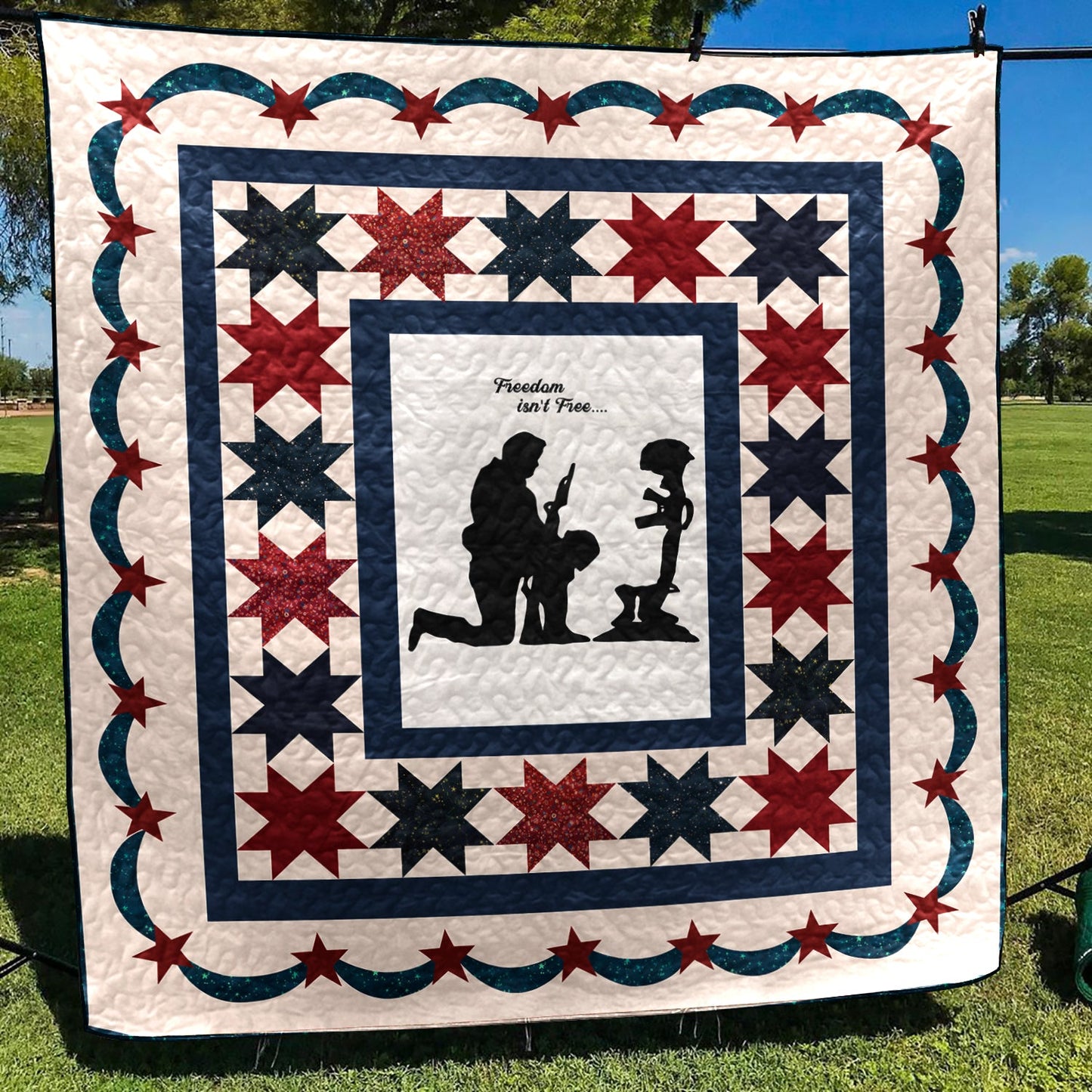 Veteran CLA240688 Art Quilt