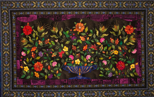 Victorian Jungle CLA0212040Q Quilt Blanket